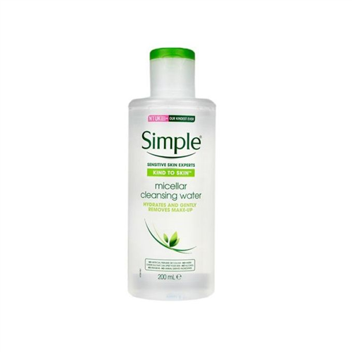 SIMPLE MICELLAR CLEANSING WATER – 200ml