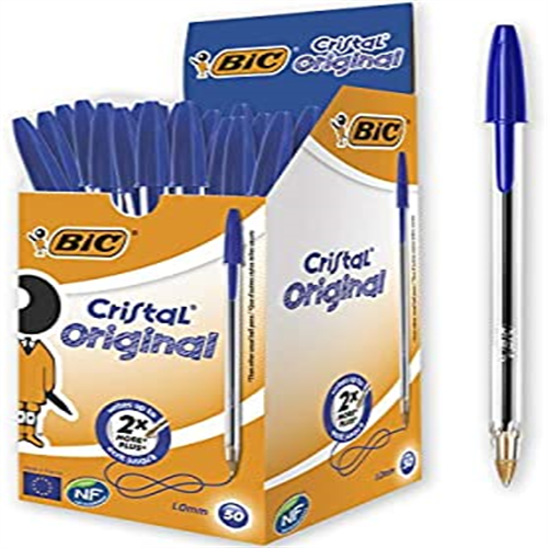  BIC Cristal Original 1.0 mm Ball Pen Pack of 50