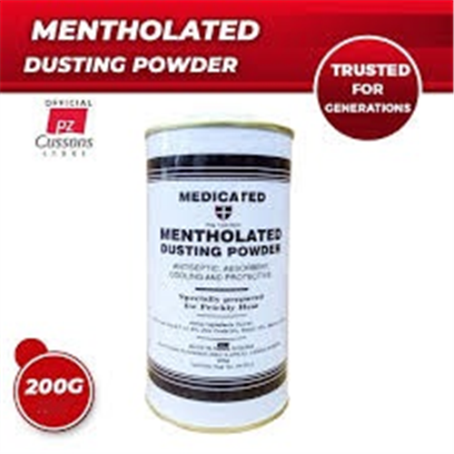 200G MEDICATED MENTHOLATED DUSTING POWDER