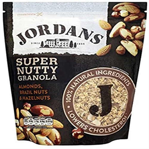 550G JORDAN SUPER NUTTY GRANOLA