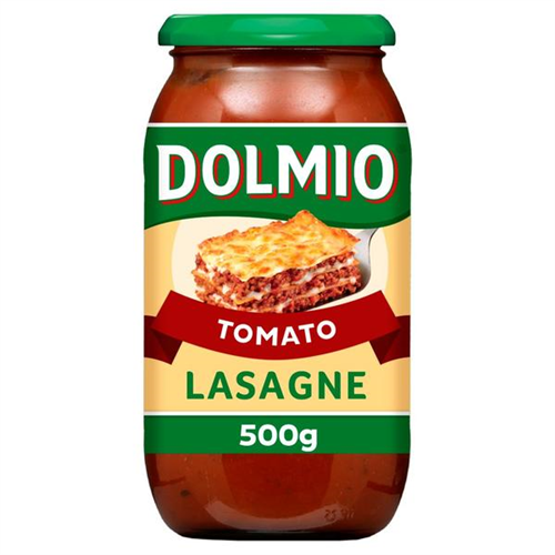 500ML DOLMIO TOMATO SAUCE LASAGNE BOLOGNESE