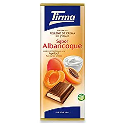 95G TIRMA CHOCOLATE SABOR ALBARICOQUE APRICOT