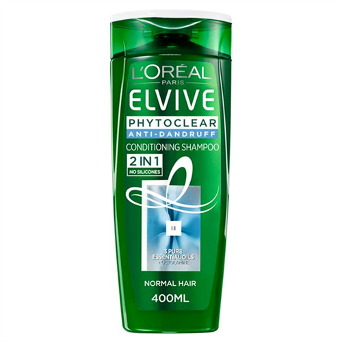 400ml Loreal elvive Phyto clear Anti-dandruff Shampoo