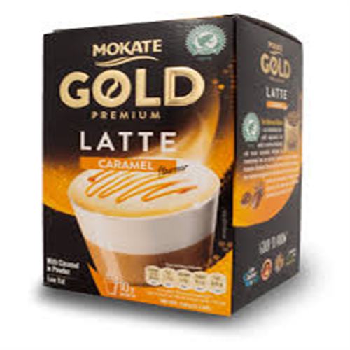 150G MOKATE INSTANT GOLD LATTE CARAMEL PREMUIM