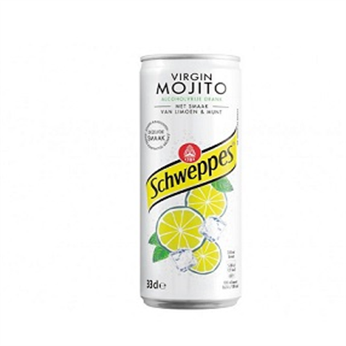 330ML SCHWEPPES VIRGIN MOJITO CAN