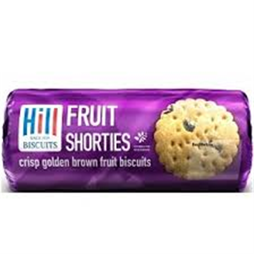 FRUIT SHORTCAKE crisp golden brown fruit biscuits