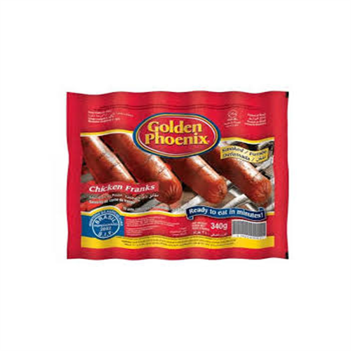 340G GOLDEN PHOENIX CHICKEN FRANKS