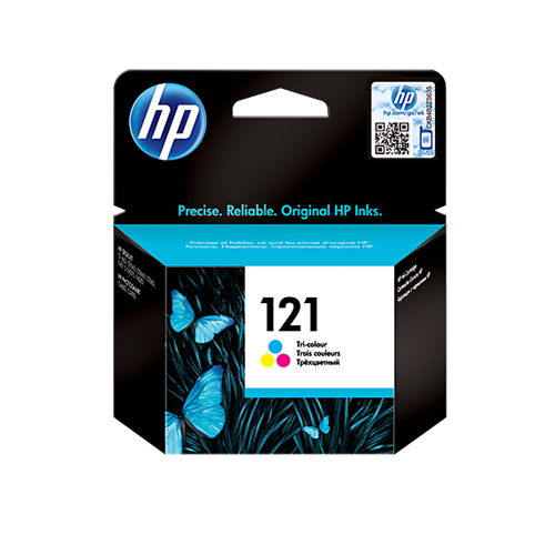 HP 121 TRI-COLOUR INK CARTRIDGE