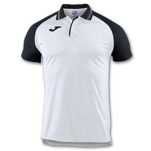 White and black polo