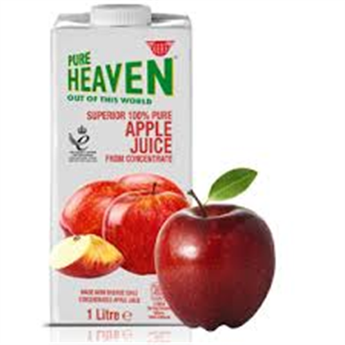 1L PURE HEAVEN APPLE JUICE DRINK