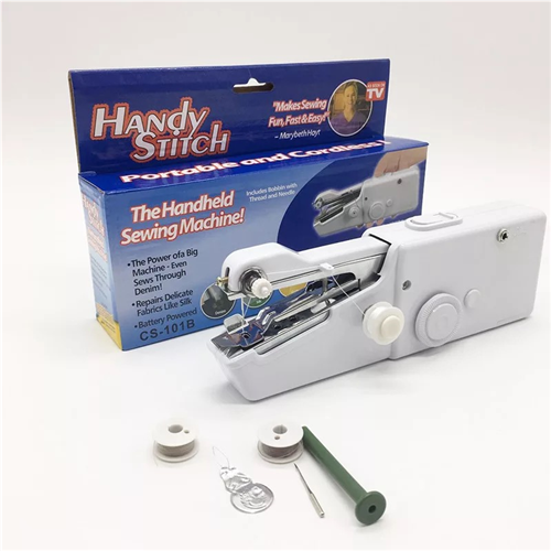 Portable Mini Handheld Quick Stitch Tool Professional Electric Cordless Sewing Machine