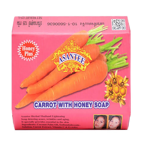 125ML ASANTEE CARROT WITH HONEY SOAP