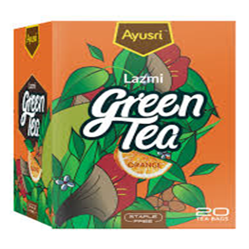 40G AYUSRI LAZMI ORANGE GREEN TEA