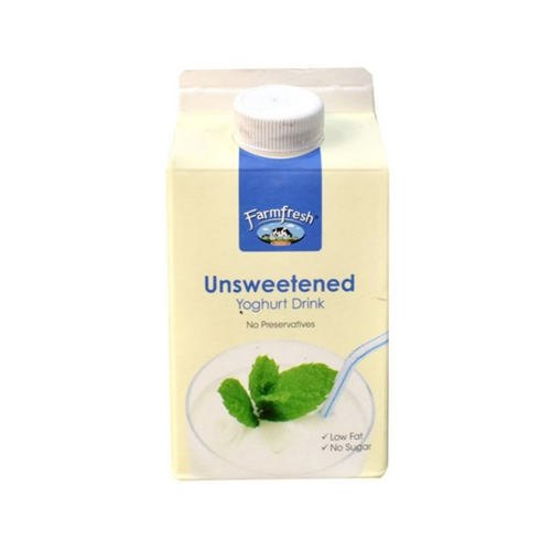 FARM FRESH YOGHURT DRINK UNSWEETENED 500ML