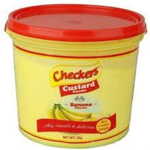 CHECKERS CUSTARD POWDER VANILLA FLAVOUR 2KG