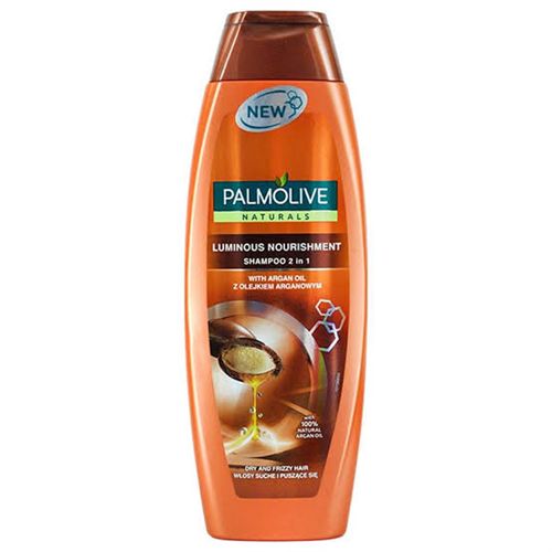 350ML PALMOLIVE LUMINOUS NOURISHMENT 2 IN 1 SHAMPOO