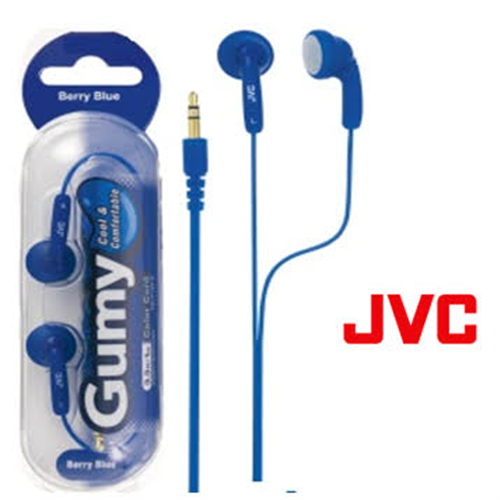 JVC Gumy Earphone Berry Blue
