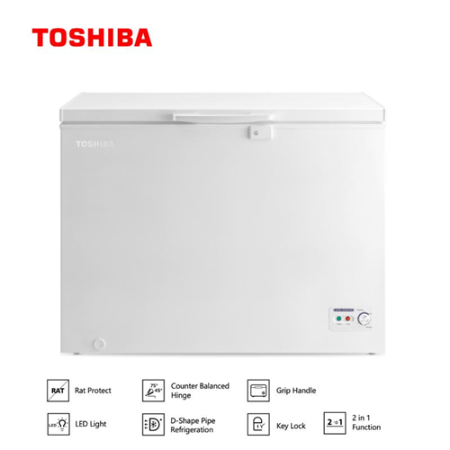 Toshiba Chest Freezer 290L-CR-