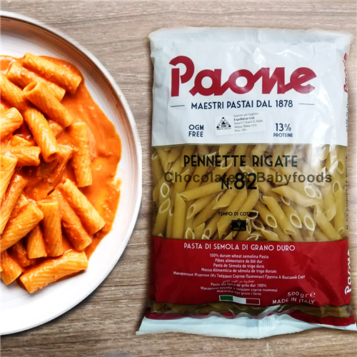Paone Pasta Pennette Rigate 500gm 