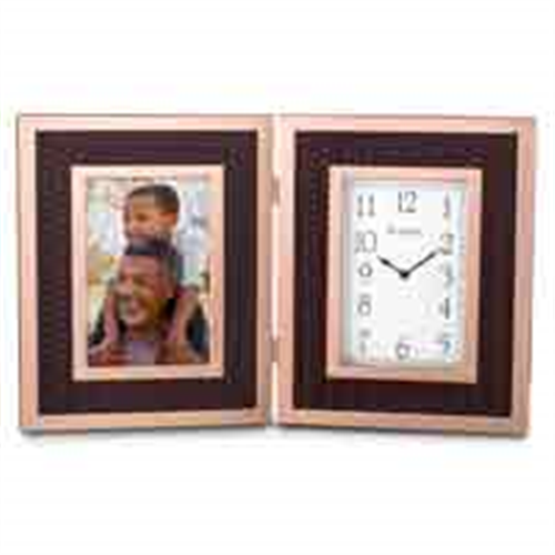 PHOTO FRAME AND CLOCK