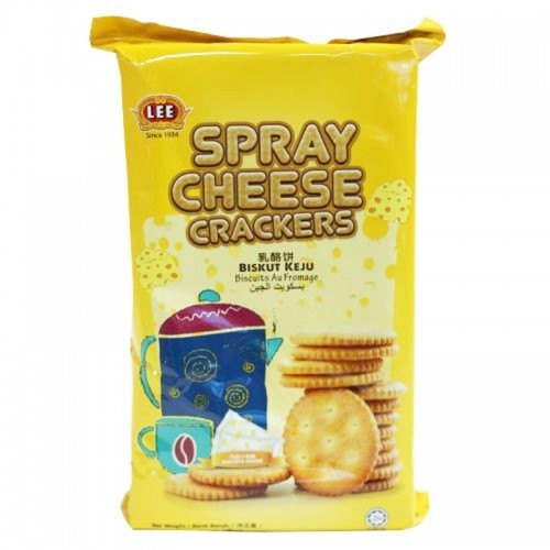 180G LEE SPRAY CHEESE CRACKERS BISCUITS