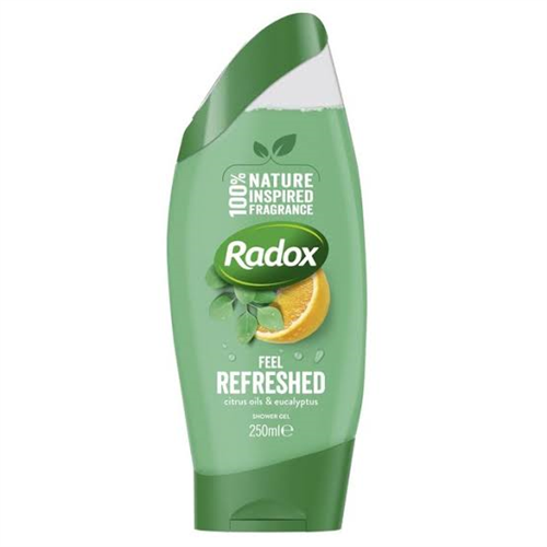 250ML RADOX SHOWER GEL FEEL REFRESHED