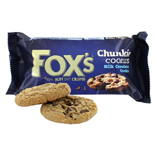 180G FOX'S CHUNKIE COOKIES MILK CHOCOLATE CHUNKS