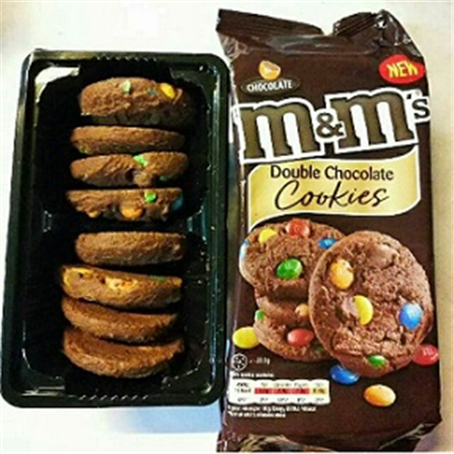 180G M&M'S DOUBLE CHOCOLATE COOKIES