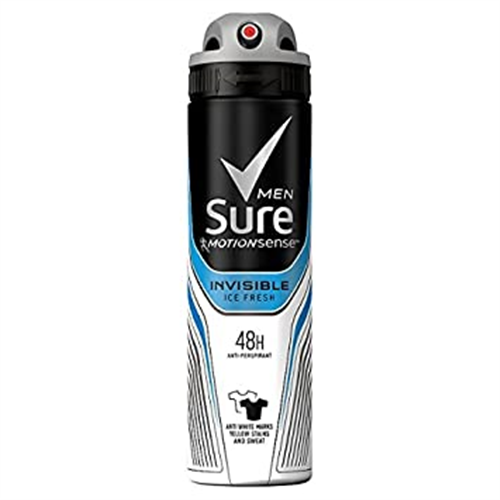 150ml Sure Man invisible Ice Fresh Deo Spray