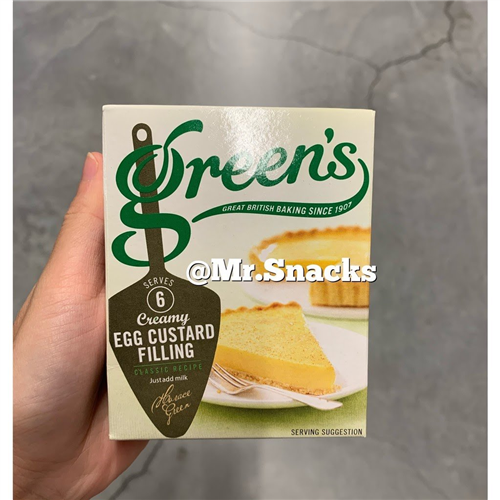 Green's Creamy Egg Custard Filling Mix 70g