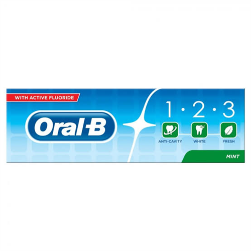 75ML ORAL-B 1.2.3. MINT PASTE