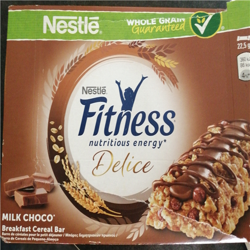 Nestle Fitness Milk Chocolate 