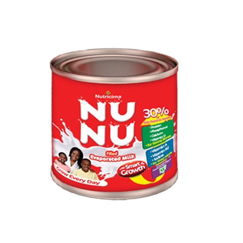 NUNU EVAPORATED MILK 160G 