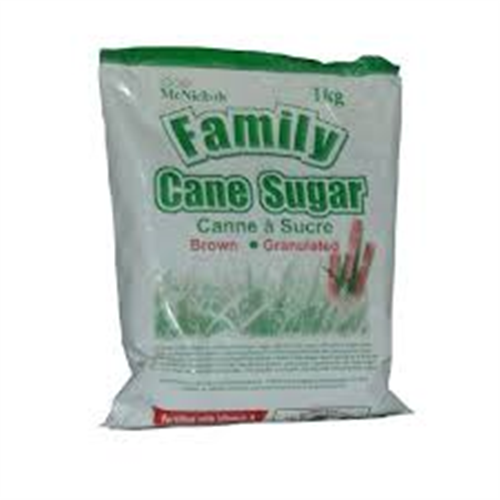 Family Cane Brown Granulated Sugar | 1Kg