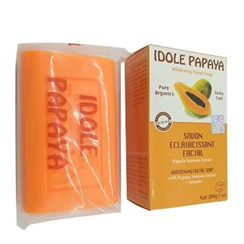 200G IDOLE PAPAYA WHITENING FACIAL SOAP