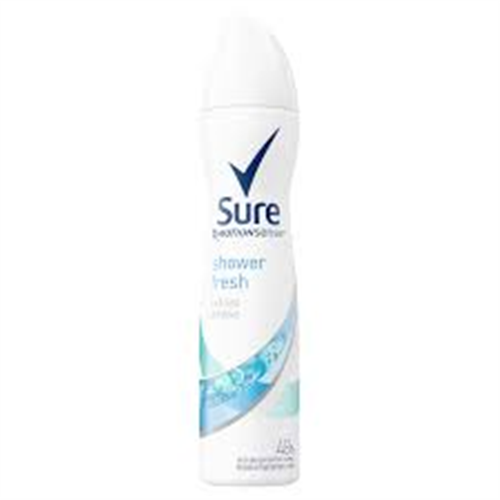 250ML SURE SHOWER FRESH WOMEN 