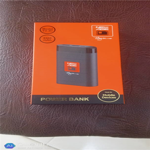 NEW AGE POWER BANK 8500mAH