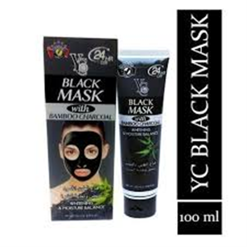 100ML BLACK MASK WITH BAMBOO CHARCOAL