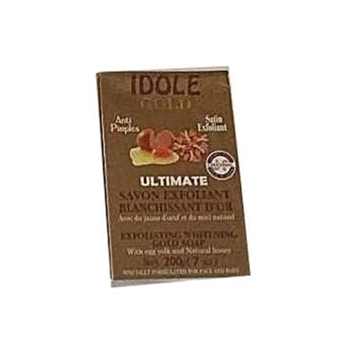 200G IDOLE GOLD ULTIMATE EXFOLIATING WHITENING SOAP 