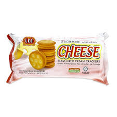 100G LEE CHEESE FLAVOURED CREAM CRACKERS