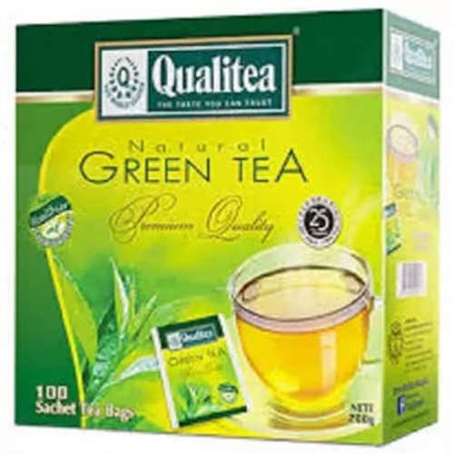 Qualitea Natural Green Tea 100pcs 