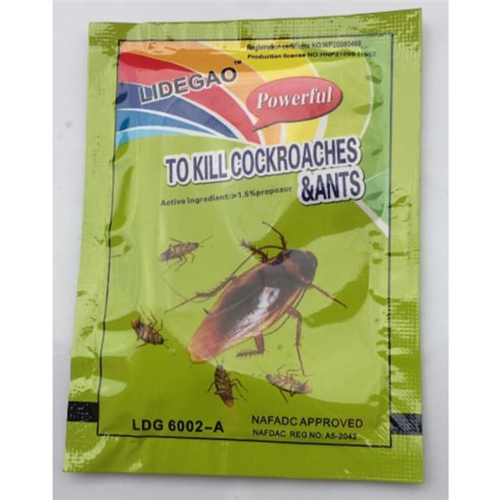 Sachet of Cockroaches And Ants Killer