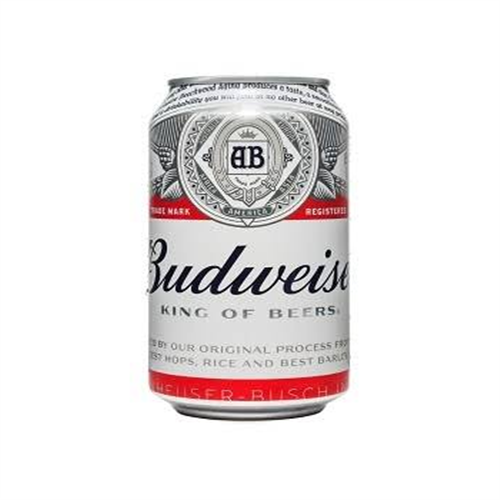 500ML  BUDWEISER CAN BEER