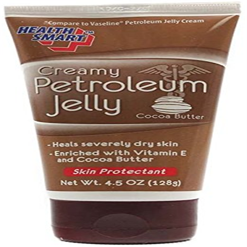 128G HEALTHSMART CREAMY PETROLEUM JELLY COCOA BUTTER