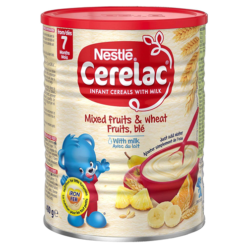 NESTLE CERELAC MIXED FRUITS AND WHAET FRUITS 400G