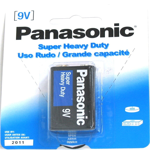 9V Panasonic Battery