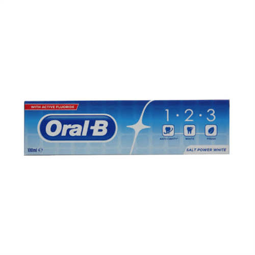 75ML ORAL-B 1.2.3. SALT POWER PASTE