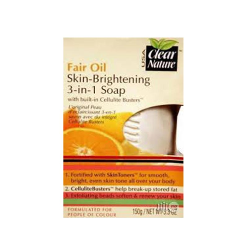 Clear Nature Fair Oil Skin Brightening Soap - 150g