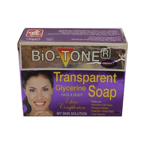 BIO TONE GLYCERIN TRANSPARENT SOAP 150G