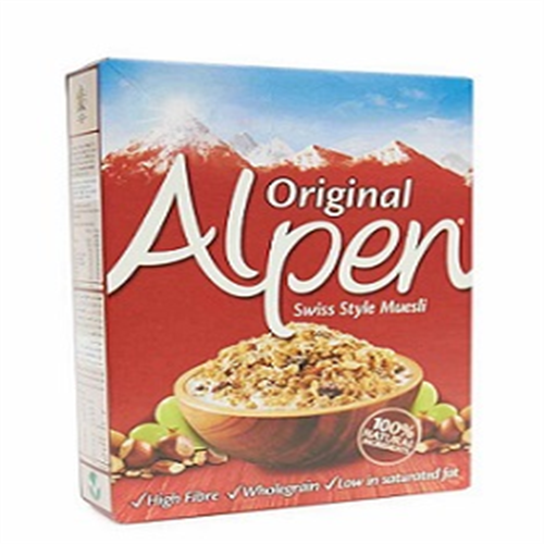 625G ALPEN THE ORIGINAL SWISS STYLE MUESLI